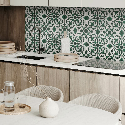 Pvc wall panels Floral pattern with delicate decorations