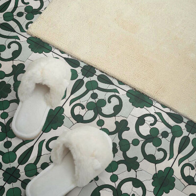 Pvc wall panels Floral pattern with delicate decorations