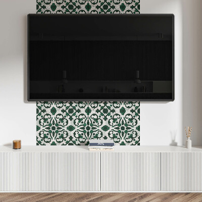 Pvc wall panels Floral pattern with delicate decorations