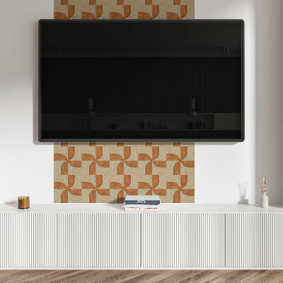 Vinyl tiles Curves and geometric figures