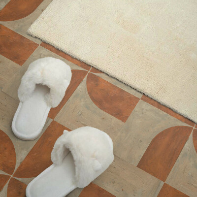 Vinyl tiles Curves and geometric figures