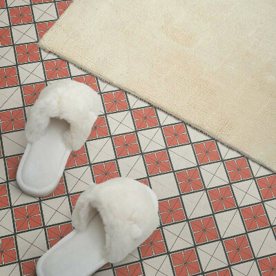 Self adhesive vinyl floor tiles Rhombuses in modern geometry
