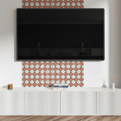 Self adhesive vinyl floor tiles Rhombuses in modern geometry