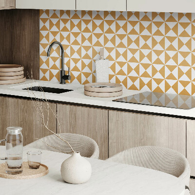 Vinyl tiles Triangular geometry motif