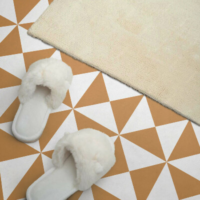 Vinyl tiles Triangular geometry motif