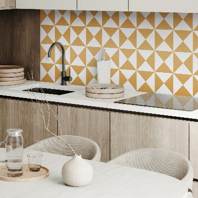 Vinyl tiles Triangular geometry motif