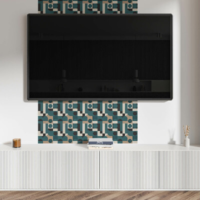Vinyl tiles Abstract forms with unique shapes