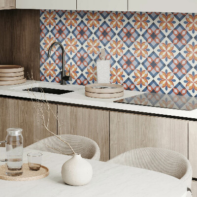 Pvc wall panels Abstract geometric floral pattern