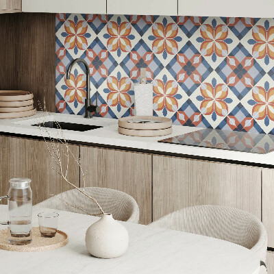 Pvc wall panels Abstract geometric floral pattern