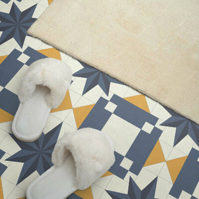 Pvc wall panels Stylish geometric star motif