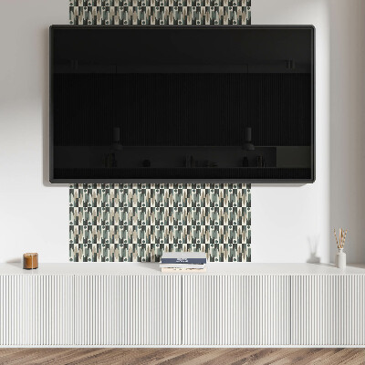 Self adhesive vinyl floor tiles Geometry in an abstract style