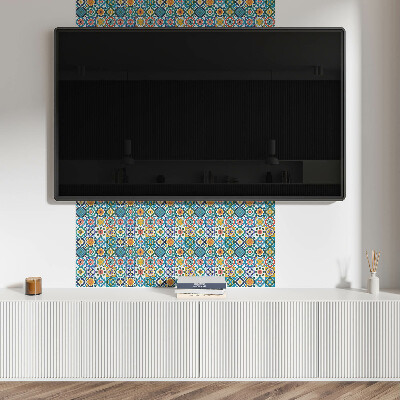 Pvc wall panels Geometry and floristry in harmony