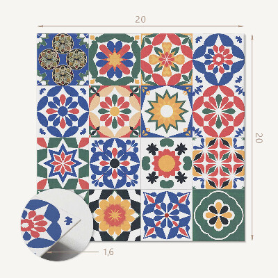 Pvc wall panels Mosaic patterns in lines