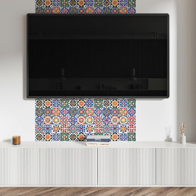 Pvc wall panels Mosaic patterns in lines