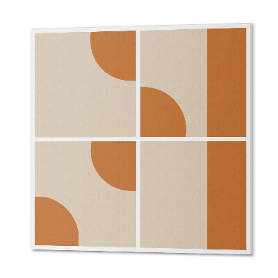 Self adhesive vinyl floor tiles Geometric motifs in an abstract style