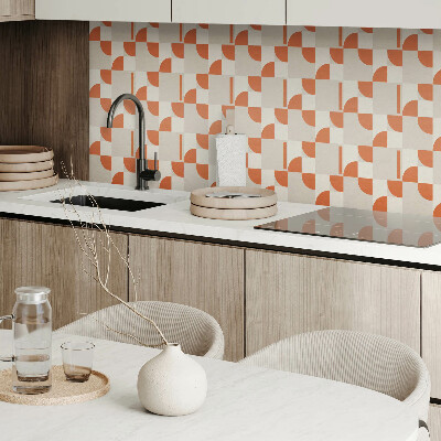 Pvc wall panels Creative composition of shapes