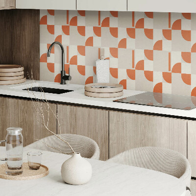 Pvc wall panels Creative composition of shapes