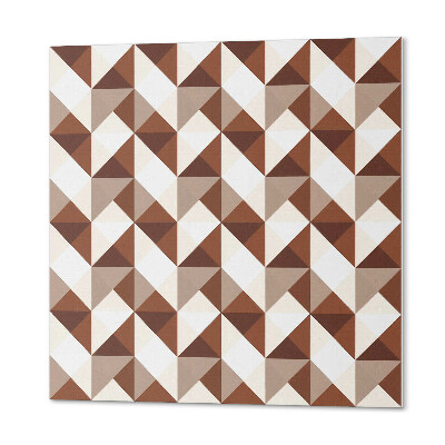 Pvc wall panels A minimalist triangle pattern