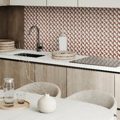 Pvc wall panels A minimalist triangle pattern