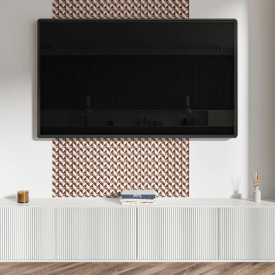 Pvc wall panels A minimalist triangle pattern