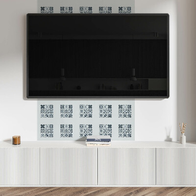 Pvc wall panels Abstract motifs in the form of squares