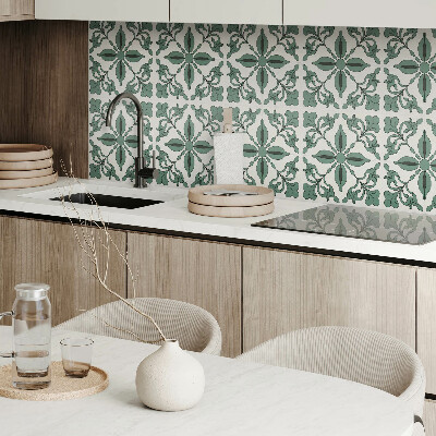 Vinyl tiles Exquisite plant design