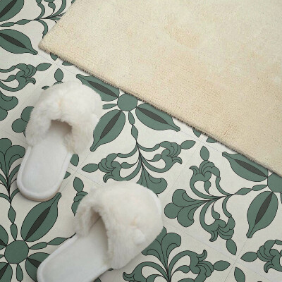 Vinyl tiles Exquisite plant design