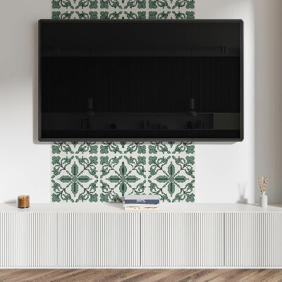 Vinyl tiles Exquisite plant design