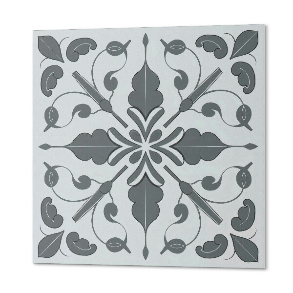 Pvc wall panels Symmetrical plant motif