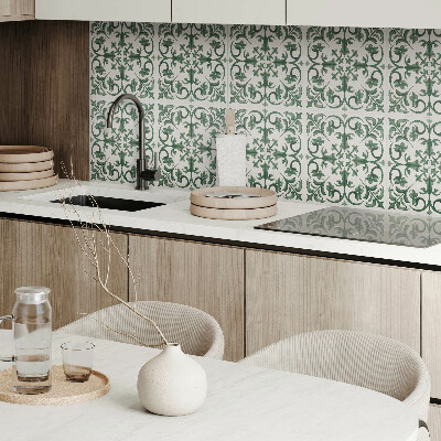 Pvc wall panels Floral pattern surrounded by plants