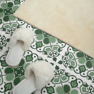 Vinyl tiles Leafy floral pattern