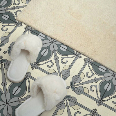 Pvc wall panels Ornamental flower pattern