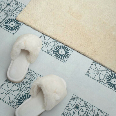Pvc wall panels Abstract tile shapes