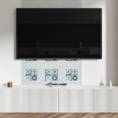 Pvc wall panels Abstract tile shapes