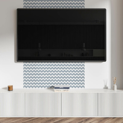 Pvc wall panels Zigzag striped pattern