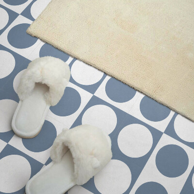 Pvc wall panels Mesh circles in a geometric style