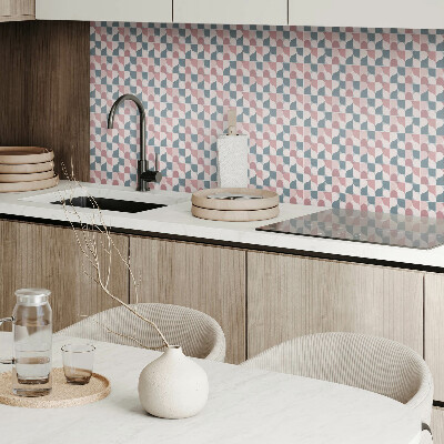 Self adhesive vinyl floor tiles Abstract geometric shapes