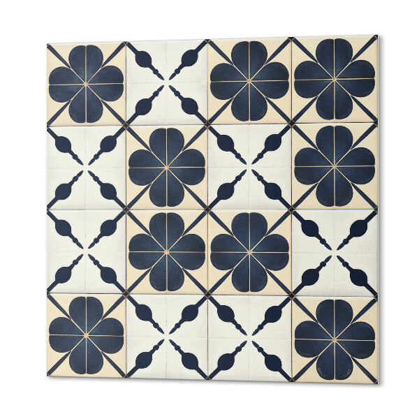 Pvc wall panels Flowers on a subdued background