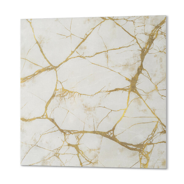 Self adhesive vinyl floor tiles Marble with delicate vein accents