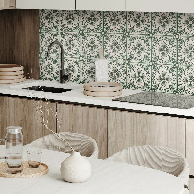 Vinyl tiles Leaves with hearts in harmony