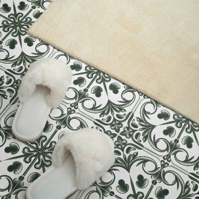 Pvc wall panels Tiled plant motif