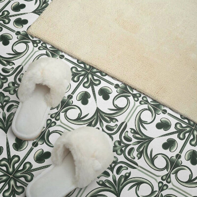 Pvc wall panels Tiled plant motif
