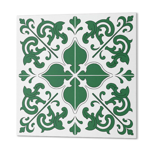 Self adhesive vinyl floor tiles Ornament plant patterns in a classic style