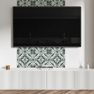Pvc wall panels Geometry of plant squares