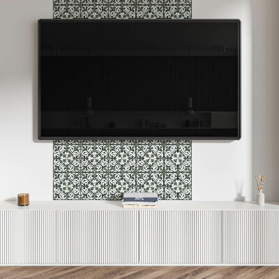 Pvc wall panels Plant ornaments in a stylish version