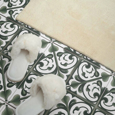 Pvc wall panels Plant ornaments in a stylish version