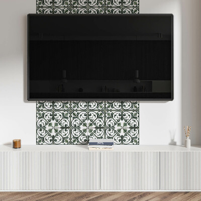 Pvc wall panels Plant ornaments in a stylish version