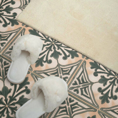 Vinyl tiles Square plant pattern