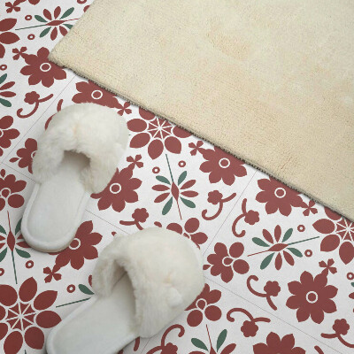 Vinyl tiles Plant pattern with leaves