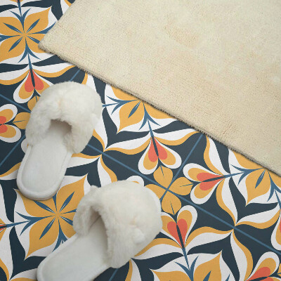 Vinyl tiles Modern plant pattern